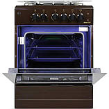 Плита комбінована Artel MILAGRO 10-E Brown (поверхня 3 газові + 1 електрична конфорки, духовка, фото 5
