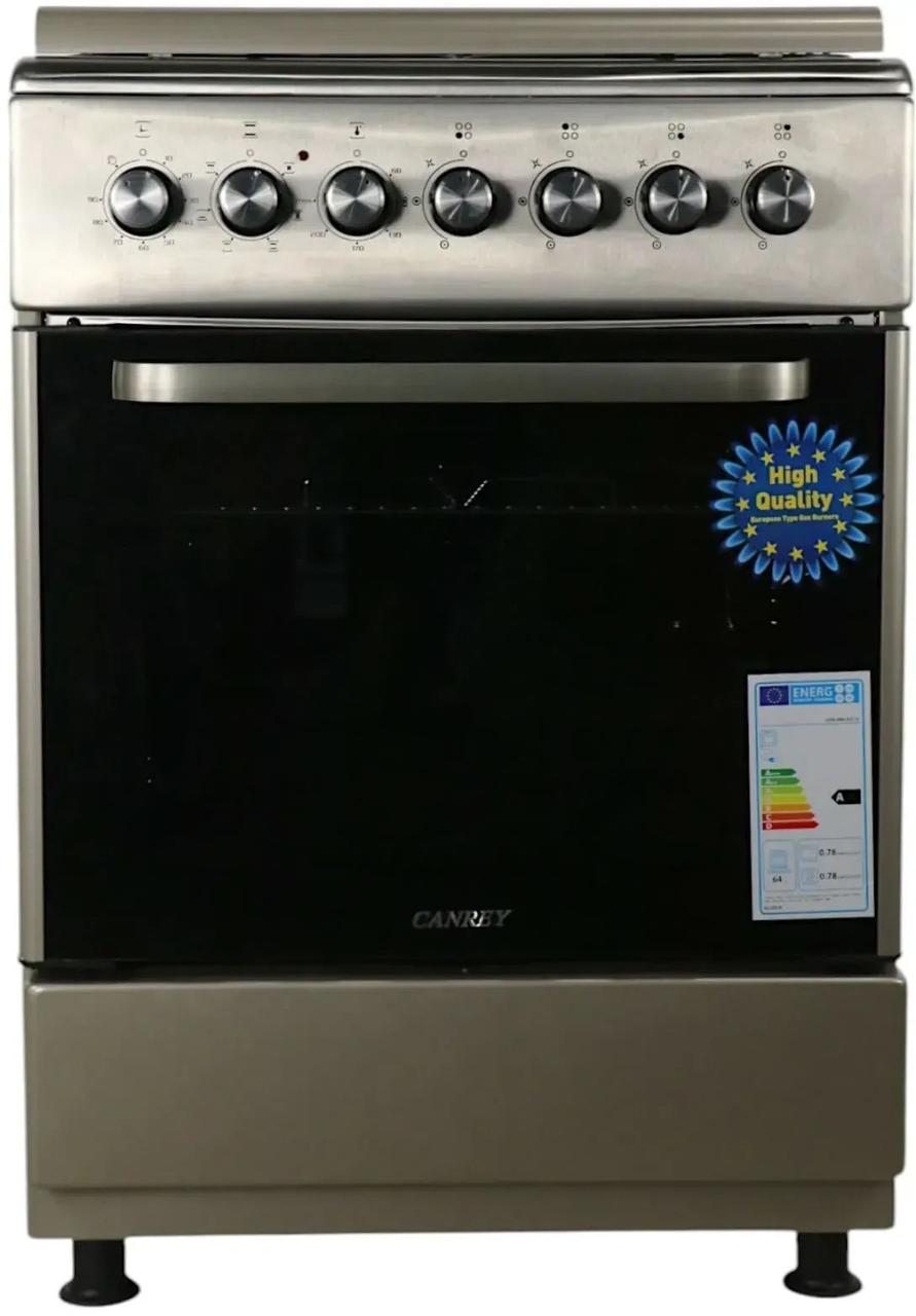 Плита комбінована Canrey CGEK 6060 KGT IX (поверхня газова, духовка електрична), фото 1