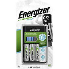 Зарядний пристрій для Energizer Accu Recharge 1 HOUR AA/AAA Ni-Mh/Ni-Cd AA/HR06 2300mA BL 4 шт.