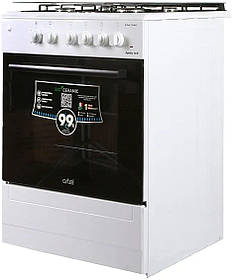 Плита комбінована Artel APETITO 10-E White (поверхня газова, духовка електрична)