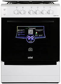 Плита газова Artel APETITO 02-G White (поверхня газова, духовка газова)
