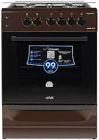 Плита газова Artel APETITO 02-G Brown (поверхня газова, духовка газова)