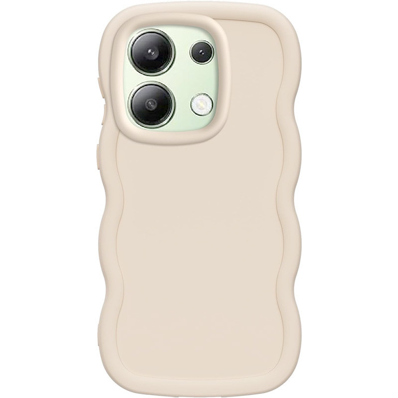 Чохол TPU Ripple для Xiaomi Redmi Note 13 Pro 4G / Poco M6 Pro 4G / Note 14S Antique White