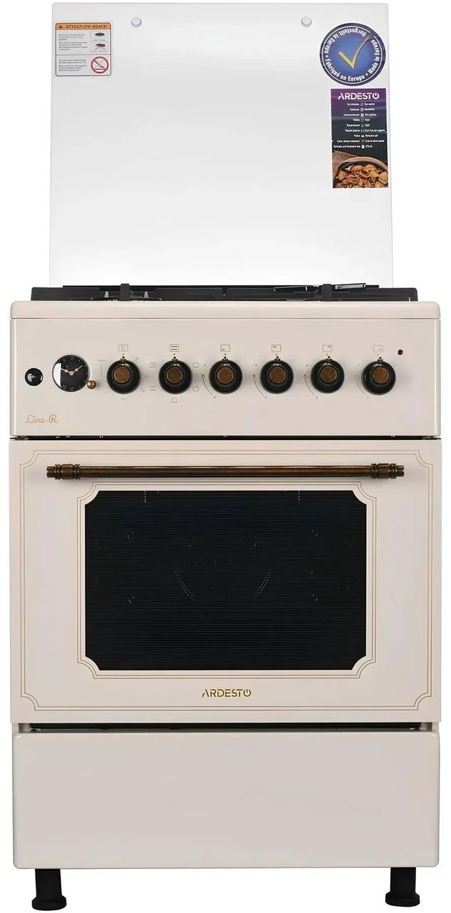 Плита комбінована Ardesto FSCF-C606BG (поверхня газова, духовка електрична)
