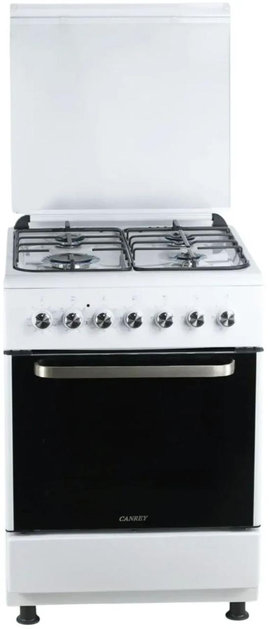 Плита комбінована Canrey CGEK 6060 KGT W ( поверхня газова, духовка електрична)