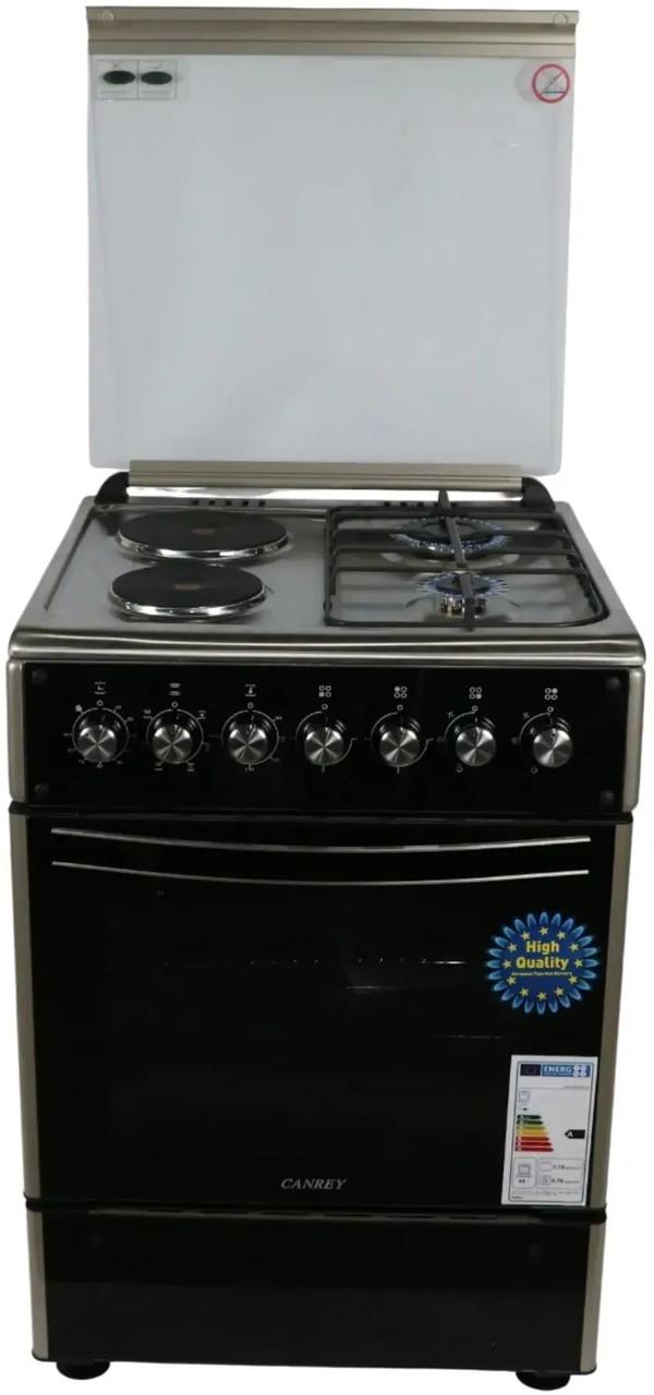 Плита комбінована Canrey CGEK 6022 KGG IX (2 газ + 2 електро, духовка електро), фото 1