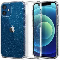 Чохол-накладка Spigen Liquid Crystal Glitter для iPhone 12 Mini Crystal Quartz (ACS01741)