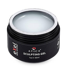 Моделюючий гель Atica eXel Sculpting gel Cloud White, 30 мл