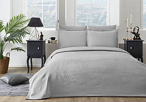 Комплект постільної білизни CK JAKAR LUX BEJ сірий, євро+ OZDILEK