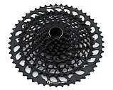 Касета SRAM XG-1295 Eagle 10-52, 12 Швидкостей для MTB, Технологія X-Glide 2, Чорний, фото 6