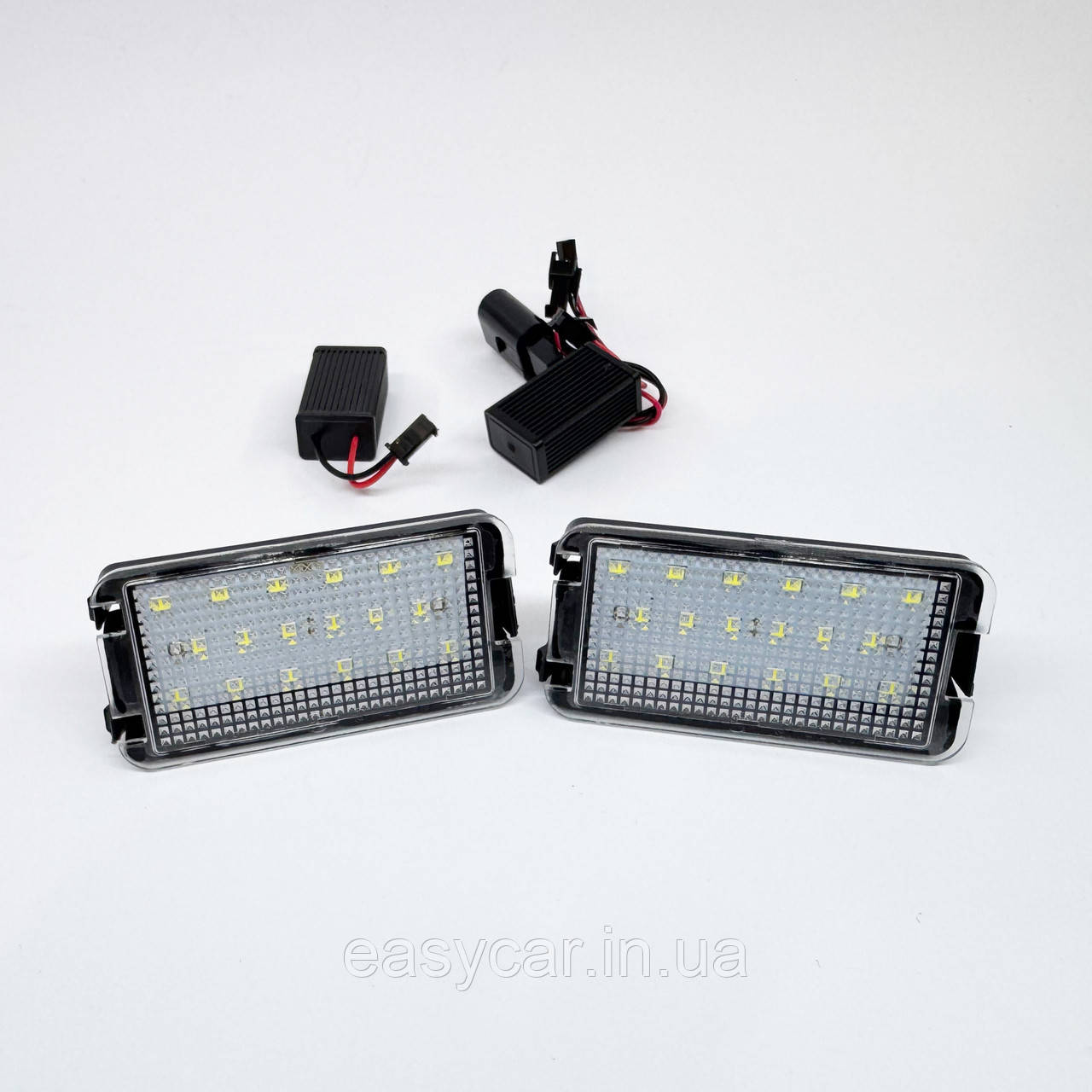 Штатна LED-підсвітка номерних знаків Seat / Fiat Punto, Altea, Arosa, Cordoba, Ibiza, Leon, Toledo