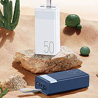 Універсальний повербанк 50000 mAh Remax потужний зовнішній акумулятор зі швидким заряджанням для телефона