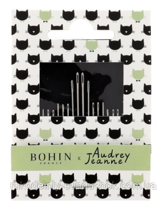 Needles Book Асорті (20шт) Набір голок для шиття Bohin (Франція) 05607, фото 1