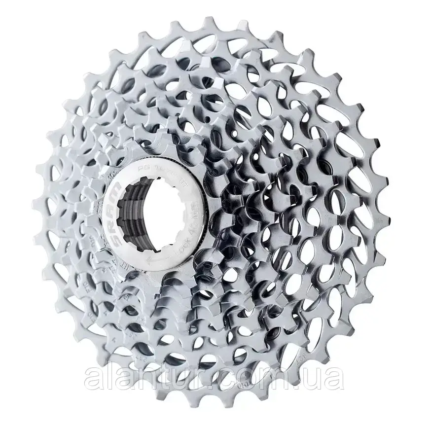 Касета SRAM PG-1070 10 швидкостей 11-25T для MTB та Road, міцна і легка