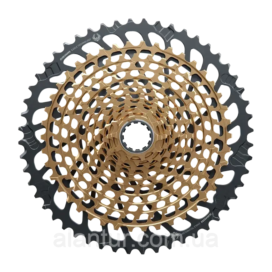 Касета SRAM XG-1299 Eagle 10-52 12 Speed Gold