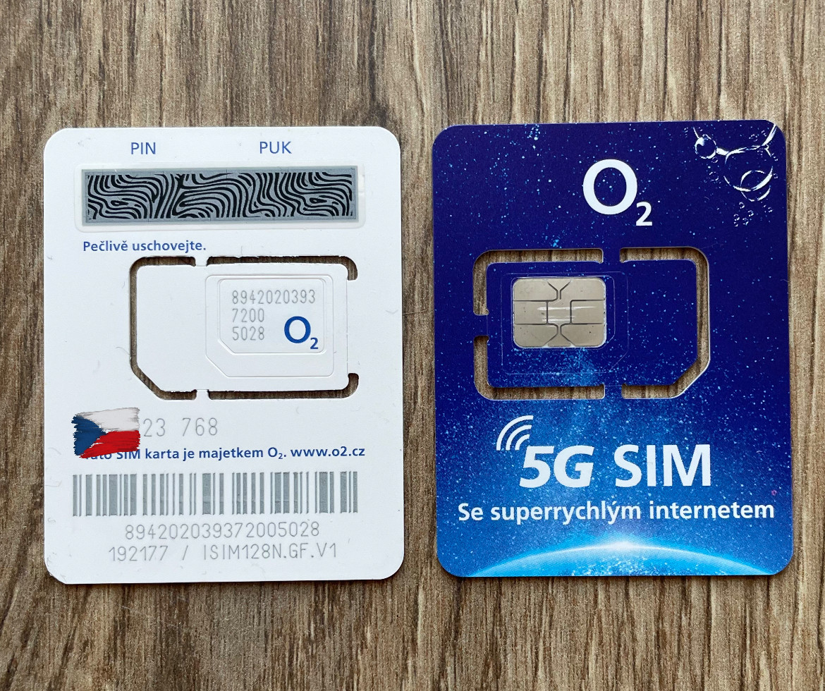 🇨🇿 Сім карти Чехії O2, фото 1