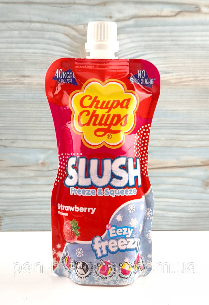 Слеш Chupa Chups зі смаком полуниці 250 мл, фото 1