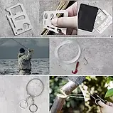Туристичний набір, набір виживання Trizand 19920 водонепроникний корпус, фото 8