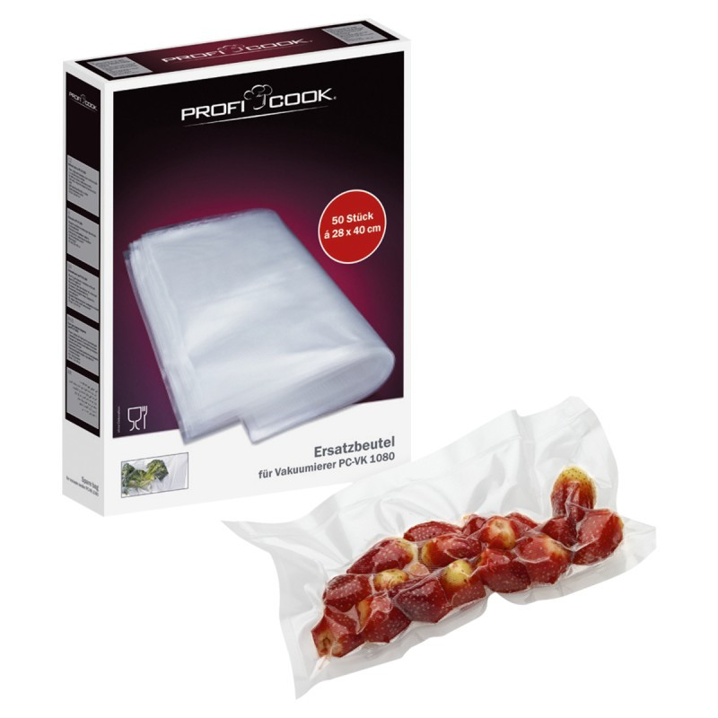 Вакуумні пакети, термозбіжні пакети Profi Cook 28x40 см 50 шт