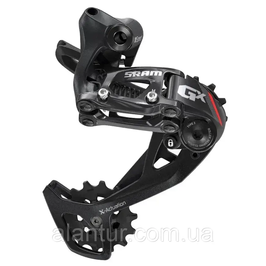 Задній перемикач SRAM GX 2X11 Speed Type 3.0 Medium Cage Red A1