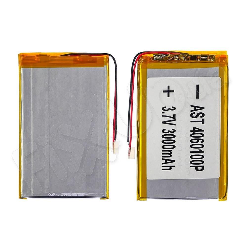 Акумулятор 4060100P, універсальний, з контролером, 4 х 60 х 100 мм (3000 mAh), для планшета
