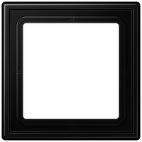 LS990 Рамка 1-містна чорна матова