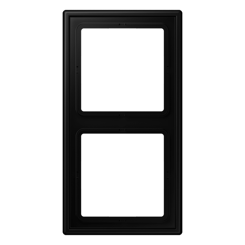 LS990 Рамка 2-містна чорна матова