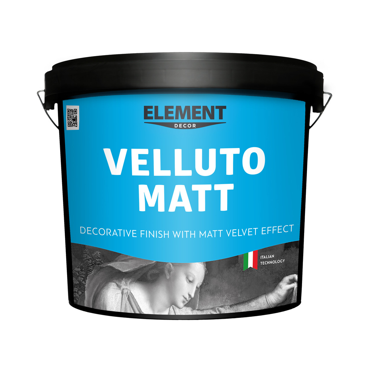 Декоративна штукатурка Element Decor Velluto Matt шовковисто-матова з ефектом оксамиту 10 кг