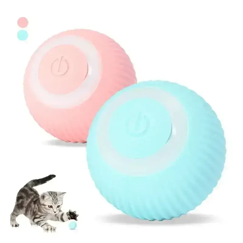 Іграшка розумний м'ячик для котів CatToy. Інтерактивний м'ячик із моторчиком для тварин.