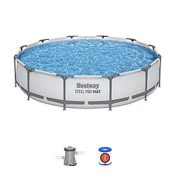 Каркасний басейн Bestway 56416, 366 × 76 см — із насосом (1249 л/год)