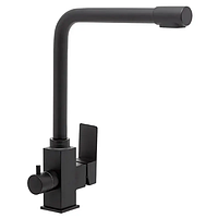 MIXXUS KUB-021 BLACK смішувач с виходом для питної води (нерж. сталь SUS304 (MI5865))