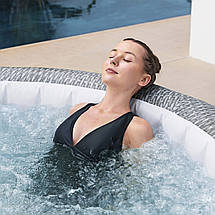 Надувне джакузі-СПА аеромасаж 6 місць, фільтр-насос Lay-Z-Spa Bali, Bestway 6001N, 196 х 71 см 980 л, фото 5