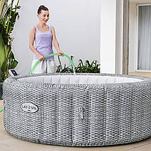 Надувне джакузі-СПА аеромасаж 6 місць, фільтр-насос Lay-Z-Spa Bali, Bestway 6001N, 196 х 71 см 980 л, фото 6