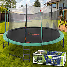 Дитячий батут зі сходами та захистом Bestway 59105, 427 х 286 см