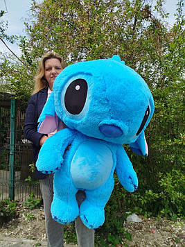 Стіч плюшева іграшка Stitch 160cм плюшевий звірятко з мультфільму для дітей тренд подарунок для дітей і дорослих Блакитний