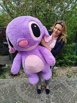 Стіч плюшева іграшка Stitch 160cм плюшевий звіряток із мультфільму для дітей тренд-подарунок для дітей і дорослих Лаванда