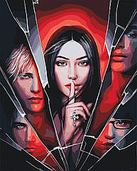 Картина за номерами Секрет небес Реквієм Клуб Романтики 40х50 см Орігамі (LW3483)