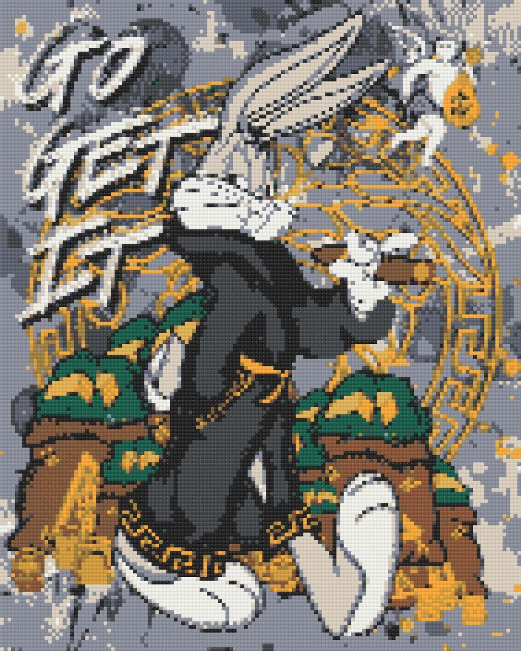 Алмазна мозаїка Бакс-Банні 40х50 см Орігамі (OD3484), фото 1