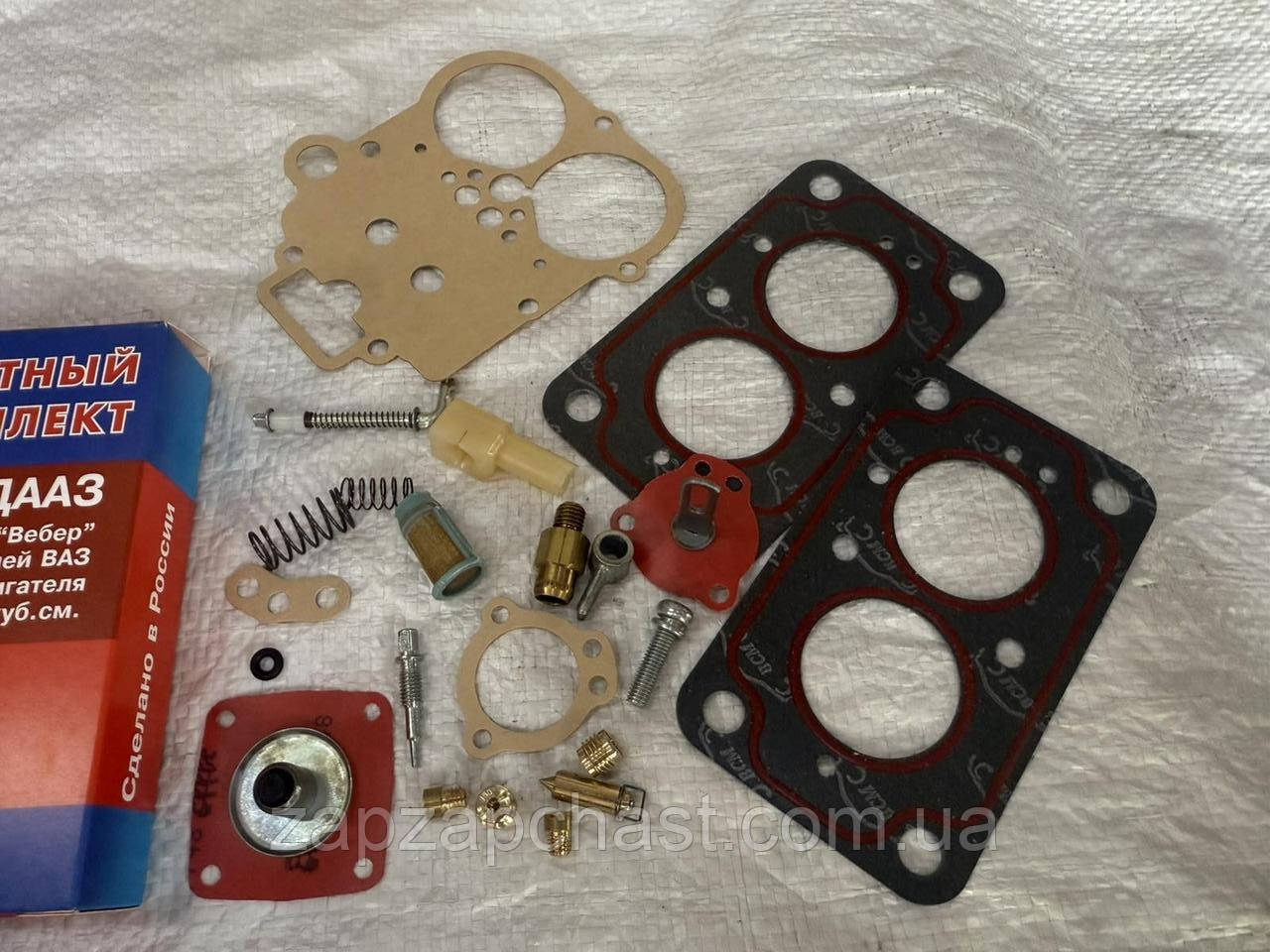 Ремкомплект карбюратора ваз 2106 2103 2121 ніва ВЕБР, фото 1