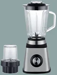 Кухонний блендер 2 в 1 кавомолка 400Вт 1,5л глечик скло, Seoul TSU-111