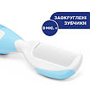 Набір Chicco: щітка натуральна та гребінець (блакитний) (арт.06569.20), фото 4