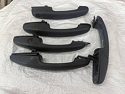 Ручки дверей зовнішні євро ваз 2123 Нива Шевроле євроручки (к-кт 5 шт.)