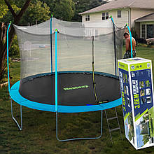 Дитячий батут зі сходами та захистом Bestway 59104, 366 х 278 см