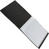 Папка пластикова А4 40 файлів Бордова, фото 2