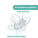 Пустушка Chicco Physio Comfort, силікон, 16-36 міс., 2 шт. (люмінесцентна, хлопчик)  (арт.74935.42.00.00), фото 8