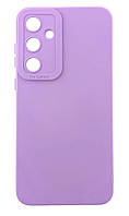 Чохол Pro Camera для Samsung Galaxy A55 5G / A556 бампер із мікрофіброю бузковий