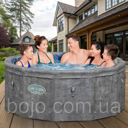 Надувне джакузі-СПА аеромасаж 6 місць Lay-Z-Spa Carrara Bestway 6001V, 170 х 65 см 850 л, фото 1