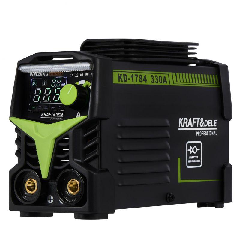 Зварювальний апарат Kraft&Dele KD1784 330A інвертор MMA TIG LIFT VRD, фото 1
