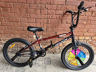 Велосипед трюковий 20 SPARK BMX BS201 рама HI-TEN, червоний