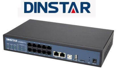 Офісна IP АТС Dinstar UC200 Pro для невеликих та середніх офісів